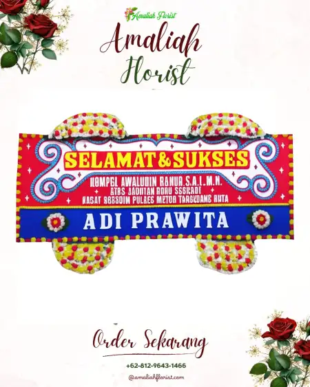 Papan Bunga Ucapan Selamat Semawung